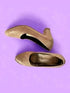 Womens Coral Shimmer Ballerina Shoes